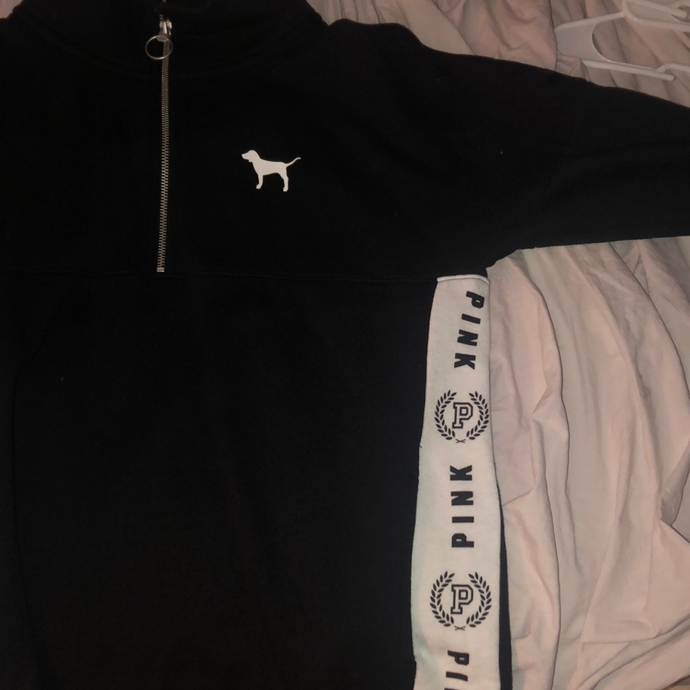 black pullover quester zip - Picture 2 of 3